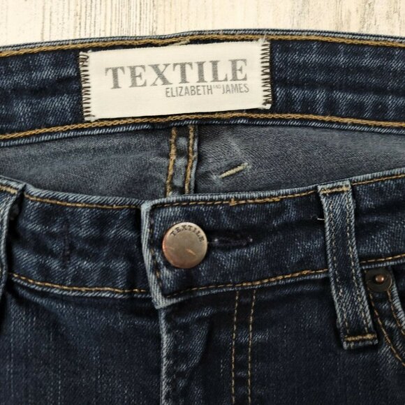 Textile Elizabeth And James Denim Blue Women's Jeans Debbie Skinny Size 26 EUC - Picture 6 of 10